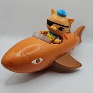 Rare Official Meomi Moose Octonauts Kwazzi Articulated With Vehicle Trigger Toy